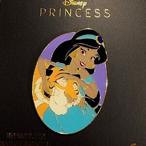Loungefly Disney Princess Jasmine Rajah Pet Aladdin Side Kick Enamel Pin NEW